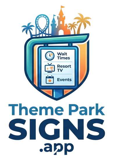 Theme Park Signs